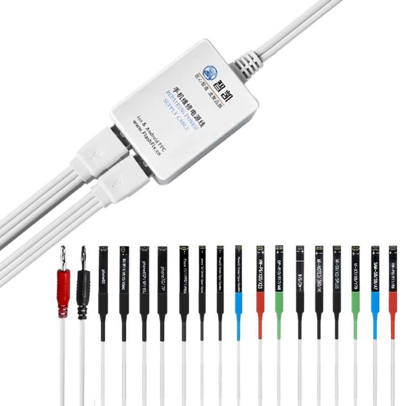 Zhikai iOS Power Supply Test Cable for iPhone 6~14 Pro Max Series