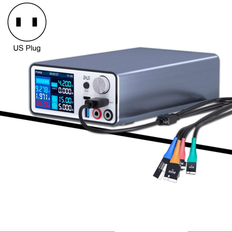 AIXUN P2408 Intelligent Voltage Regulator Power Supply, EU Plug