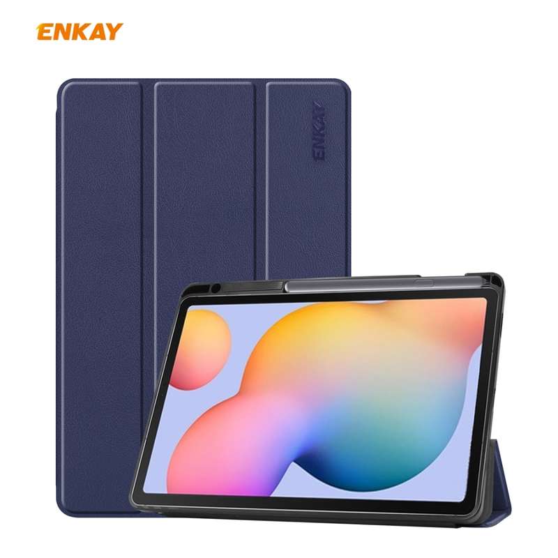 For Samsung Galaxy Tab S6 Lite P610 / P615 / Tab S6 Lite 2022 / P613 / P619 ENKAY Leather Smart Tabl