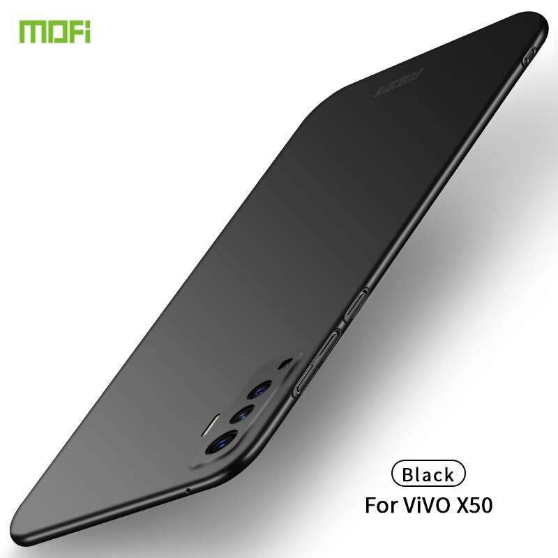 For Vivo X50 MOFI Frosted PC Ultra-thin Hard Case(Blue)