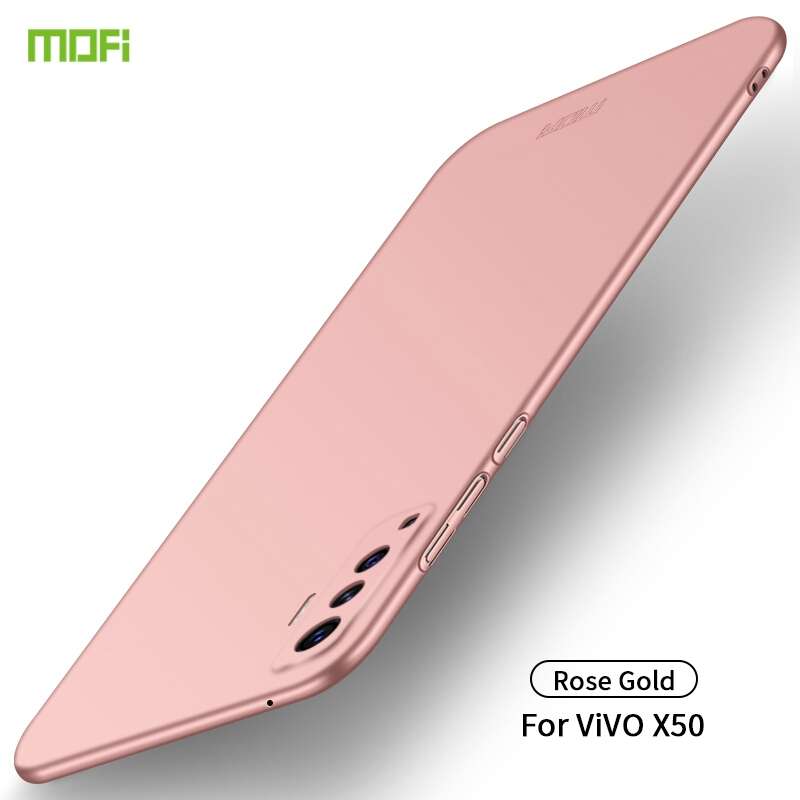 For Vivo X50 MOFI Frosted PC Ultra-thin Hard Case(Blue)