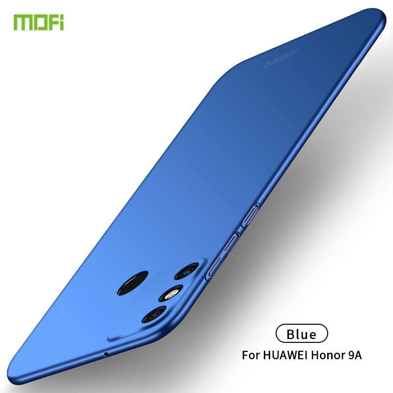 For Huawei Honor 9A MOFI Frosted PC Ultra-thin Hard Case(Black)