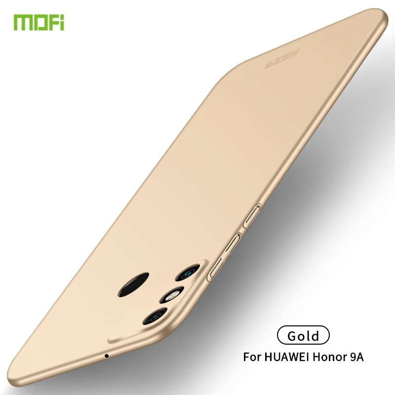 For Huawei Honor 9A MOFI Frosted PC Ultra-thin Hard Case(Black)