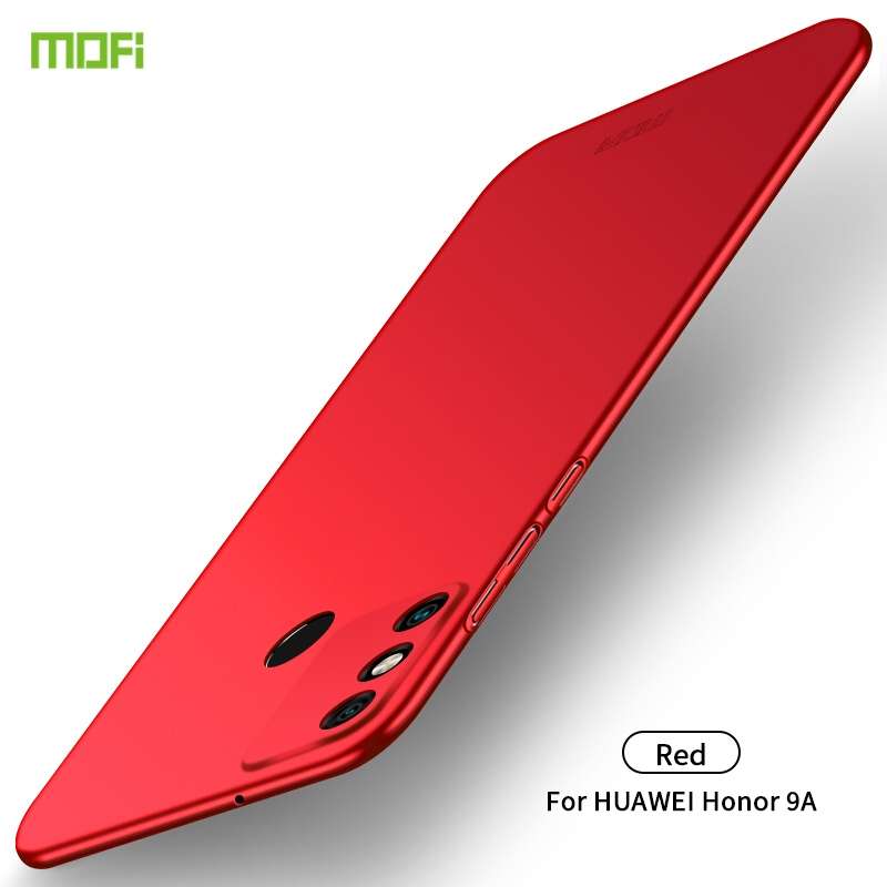 For Huawei Honor 9A MOFI Frosted PC Ultra-thin Hard Case(Black)