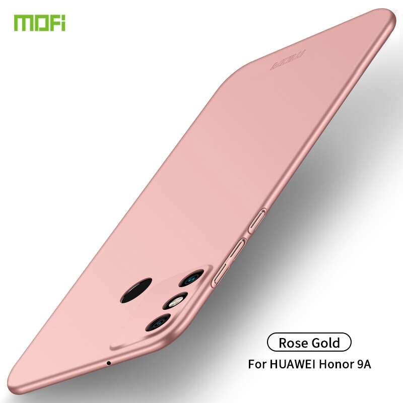 For Huawei Honor 9A MOFI Frosted PC Ultra-thin Hard Case(Black)