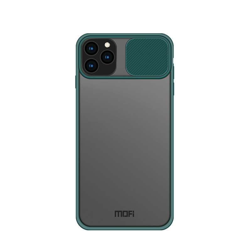 For iPhone 11 Pro Max MOFI Xing Dun Series Translucent Frosted PC + TPU Privacy Anti-glare Shockproo