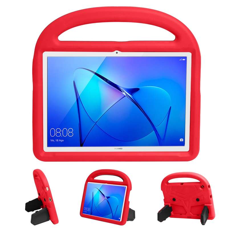 For Huawei MediaPad T3 10 9.6 inch Sparrow Style EVA Material Children Shockproof Casing Shell(Purpl