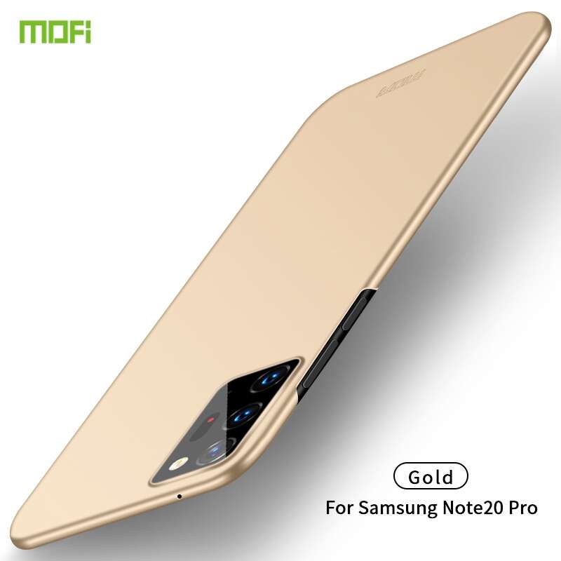 For Samsung Galaxy Note20 Ultra MOFI Frosted PC Ultra-thin Hard Case(Rose gold)