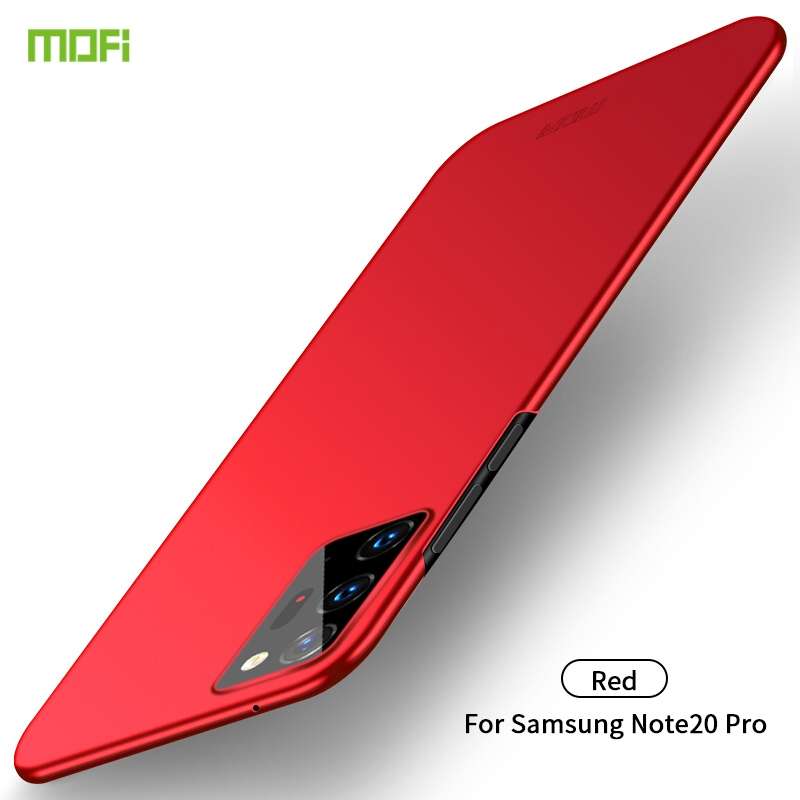For Samsung Galaxy Note20 Ultra MOFI Frosted PC Ultra-thin Hard Case(Rose gold)