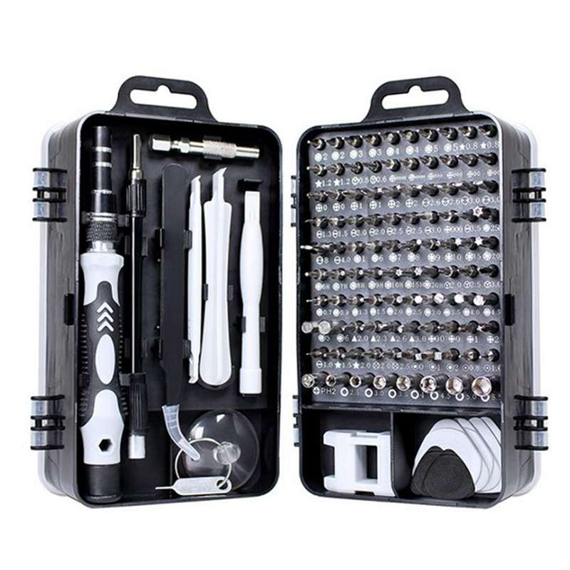 115 in 1 Precision Screw Driver Mobile Phone Computer Disassembly Maintenance Tool Set(Purple)