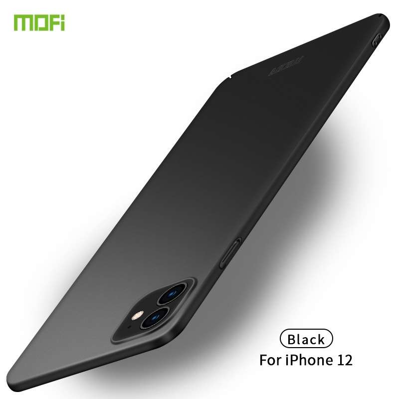 For iPhone 12 mini MOFI Frosted PC Ultra-thin Hard Case(Blue)