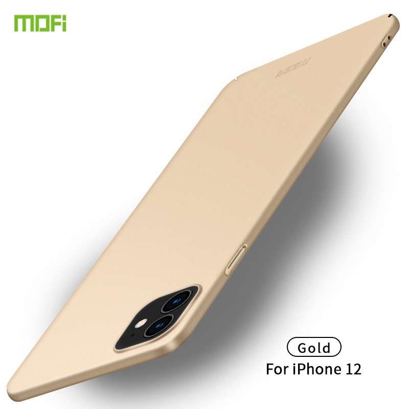 For iPhone 12 mini MOFI Frosted PC Ultra-thin Hard Case(Blue)
