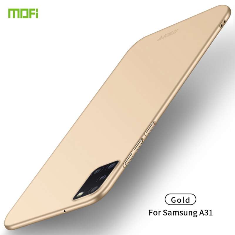 For Samsung Galaxy A31 MOFI Frosted PC Ultra-thin Hard Case(Blue)