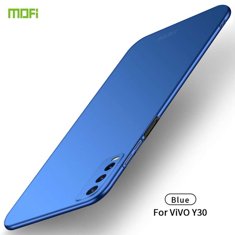 For vivo Y30 MOFI Frosted PC Ultra-thin Hard Case (Gold)