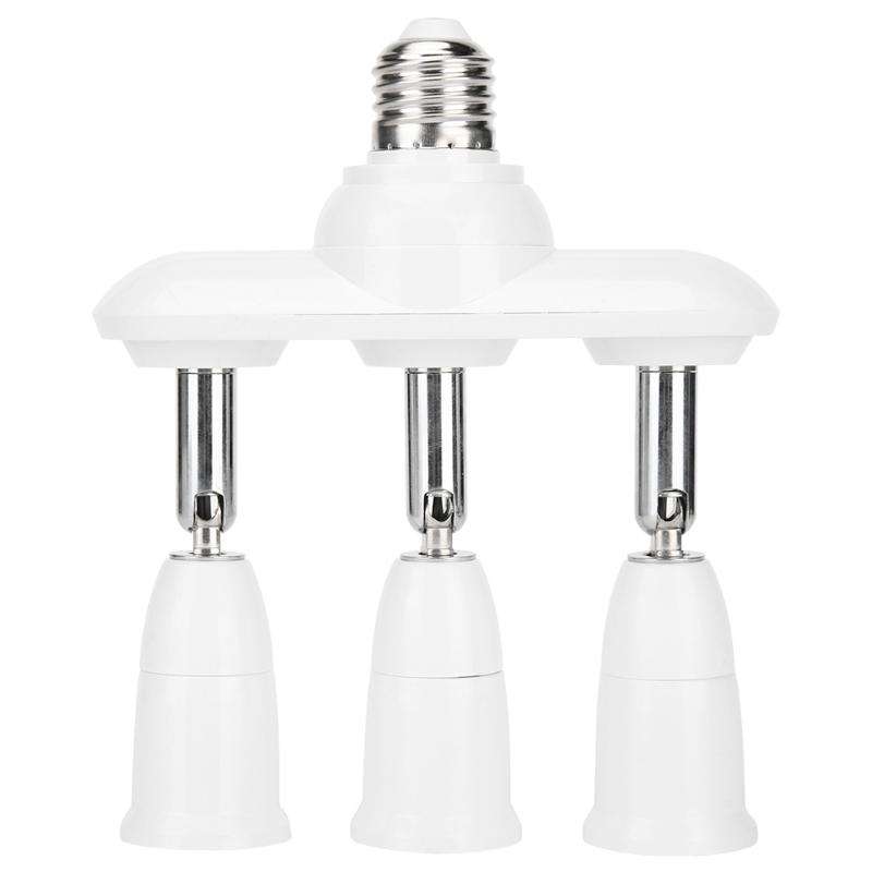 1 to 5 E27 to E27 Socket Distributor Adjustable Converter E27 LED Bulb Holder(5 in 1)