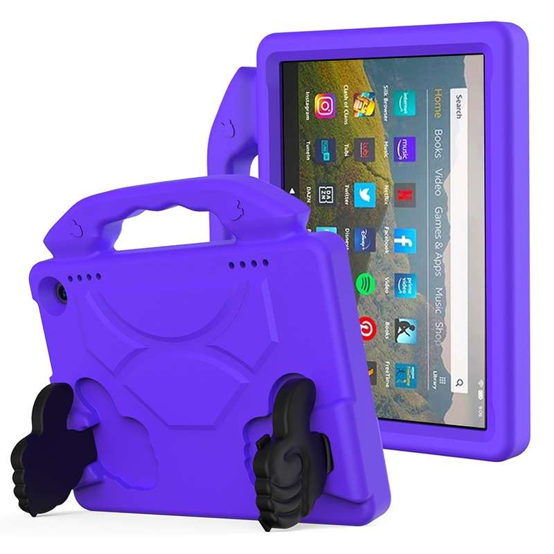 For Amazon Kindle Fire HD8 Plus (2020) EVA Material Children Flat Anti Falling Cover Protective Shel