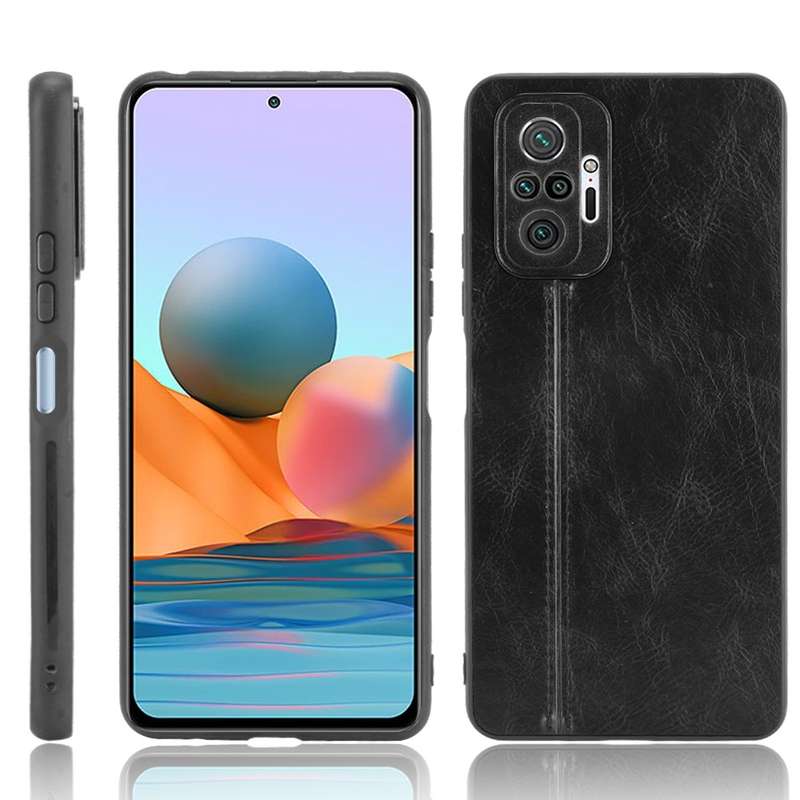 For Xiaomi Redmi Note 10 Pro / Note 10 Pro Max PC + PU + TPU Case(Black)