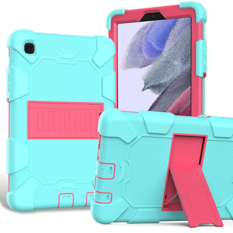 For Samsung Galaxy Tab A7 Lite T220 / T225 Two-Color Robot Shockproof Silicone + PC Protective Case