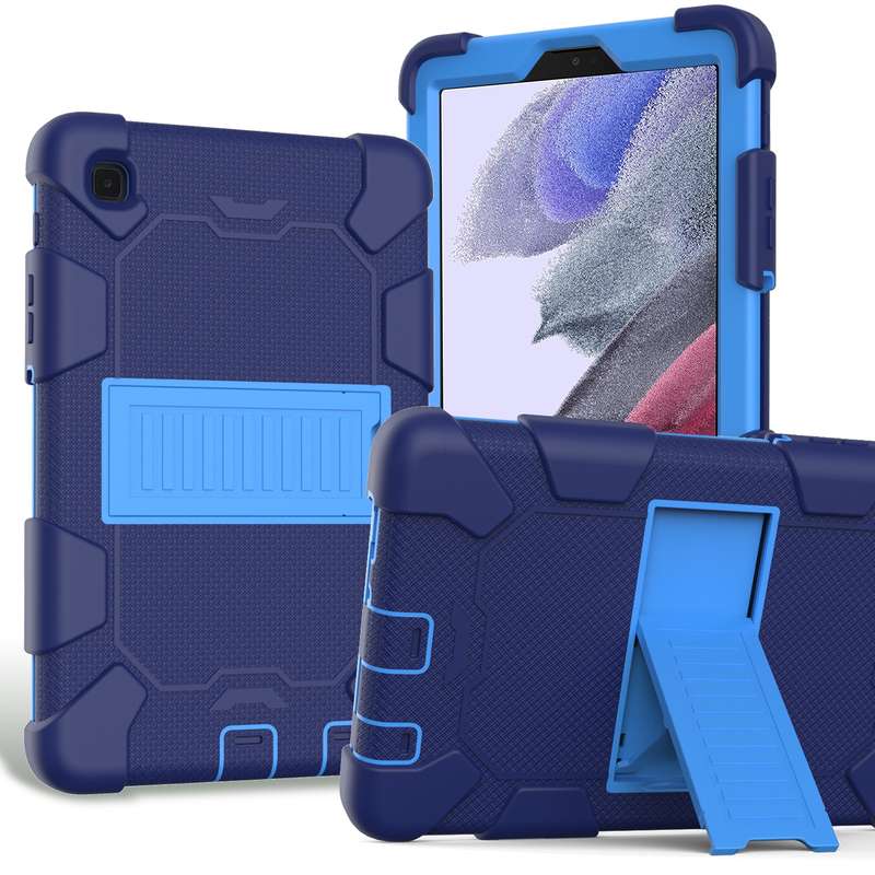 For Samsung Galaxy Tab A7 Lite T220 / T225 Two-Color Robot Shockproof Silicone + PC Protective Case