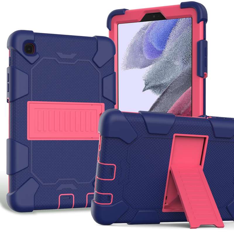 For Samsung Galaxy Tab A7 Lite T220 / T225 Two-Color Robot Shockproof Silicone + PC Protective Case