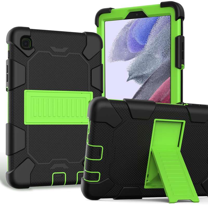 For Samsung Galaxy Tab A7 Lite T220 / T225 Two-Color Robot Shockproof Silicone + PC Protective Case