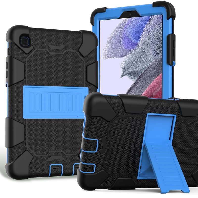 For Samsung Galaxy Tab A7 Lite T220 / T225 Two-Color Robot Shockproof Silicone + PC Protective Case