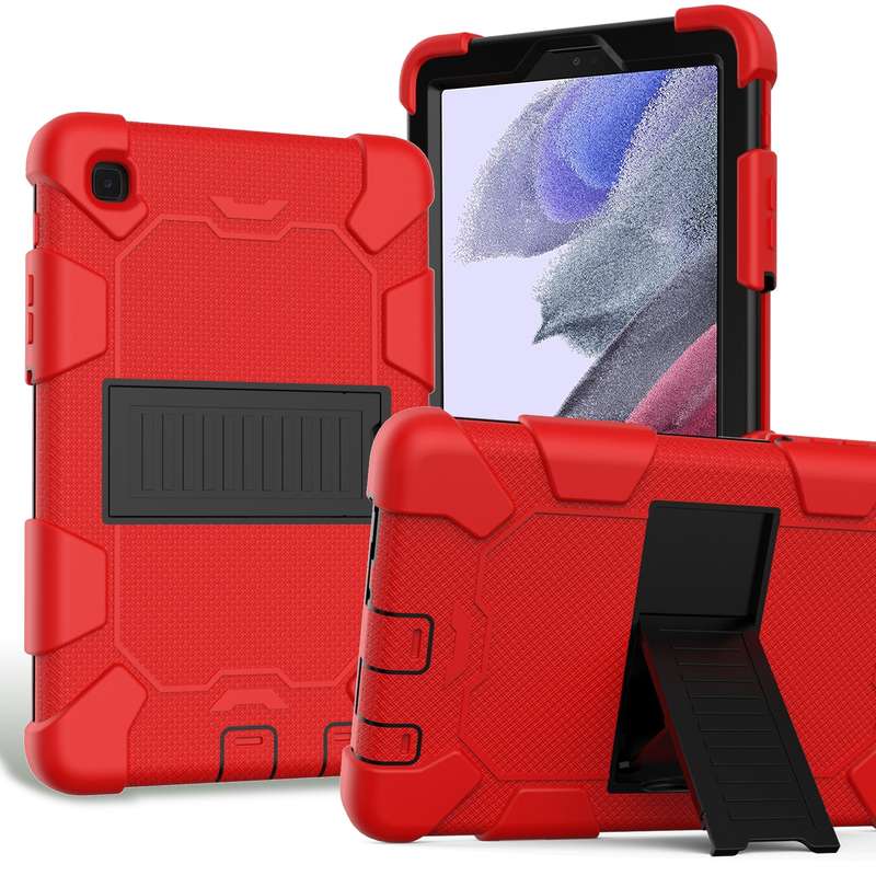 For Samsung Galaxy Tab A7 Lite T220 / T225 Two-Color Robot Shockproof Silicone + PC Protective Case