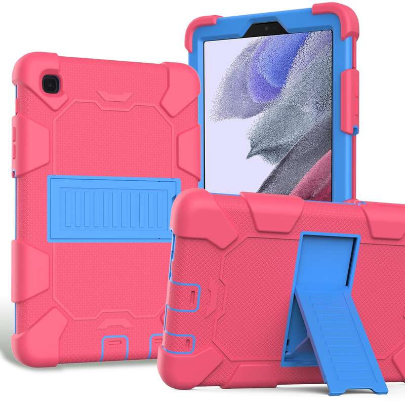 For Samsung Galaxy Tab A7 Lite T220 / T225 Two-Color Robot Shockproof Silicone + PC Protective Case