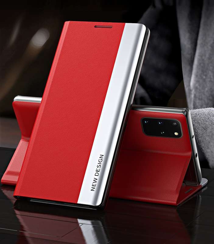 For Samsung Galaxy A52 5G / 4G Side Electroplated Magnetic Ultra-Thin Horizontal Flip Leather Case w