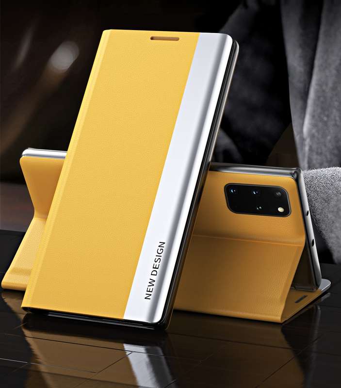 For Samsung Galaxy A52 5G / 4G Side Electroplated Magnetic Ultra-Thin Horizontal Flip Leather Case w