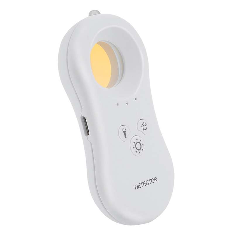 Hotel Anti-Spy Monitoring Detector Portable Monitor Camera Alarm Flashlight Anti-theft Home Infrared