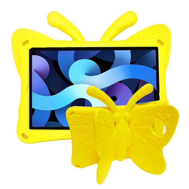For Galaxy Tab A 10.9 2019 T510 / T515 Butterfly Bracket Style EVA Children Falling Proof Cover Prot