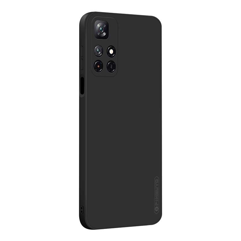 For Xiaomi Redmi Note 11 / Poco M4 Pro 5G PINWUYO Liquid Silicone TPU Phone Case(Green)
