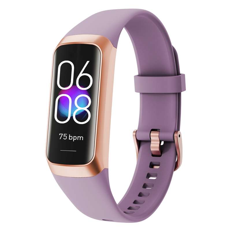 C60 IP67 Waterproof 1.1 inch Smart Fitness Band(Pink)