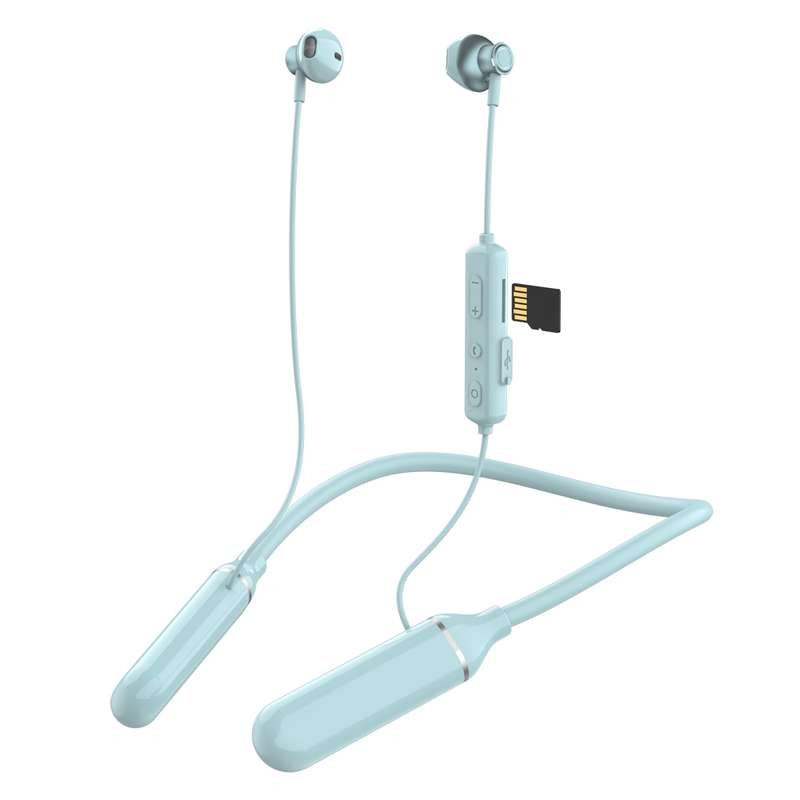 K1688 Neck-mounted Noise Cancelling IPX5 Sports Bluetooth Headphone(Black)
