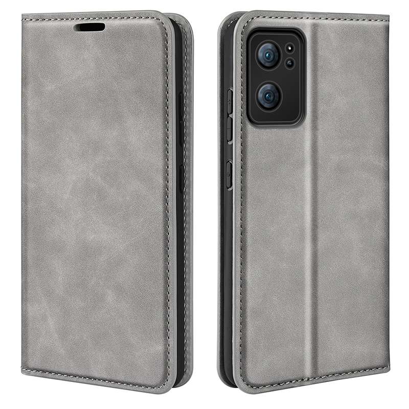 For OPPO Reno 7 5G Retro-skin Magnetic Suction Leather Phone Case(Dark Blue)