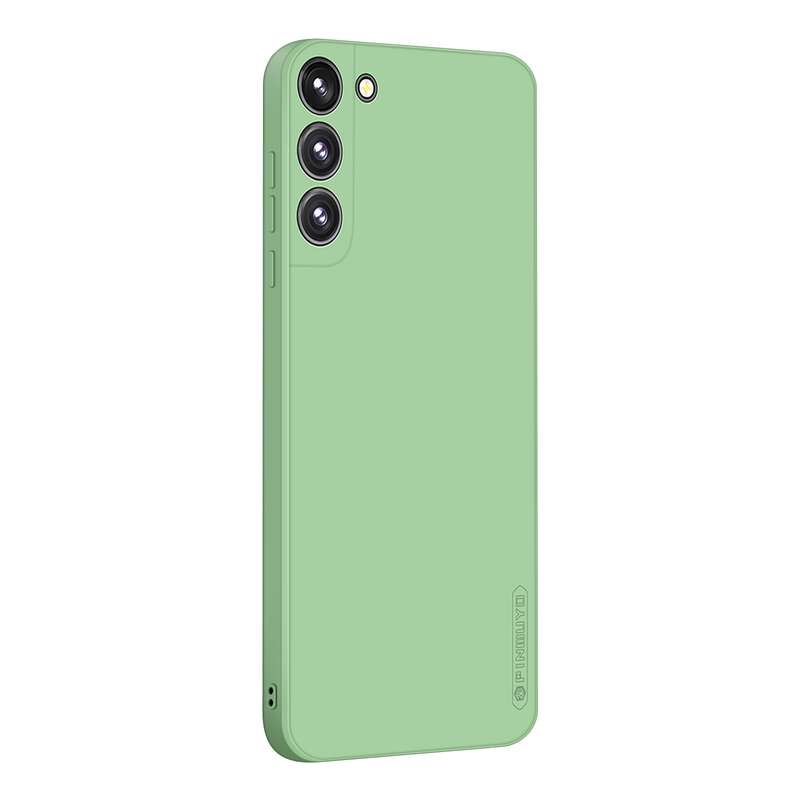 For Samsung Galaxy S22 5G PINWUYO Liquid Silicone TPU Phone Case(Blue)