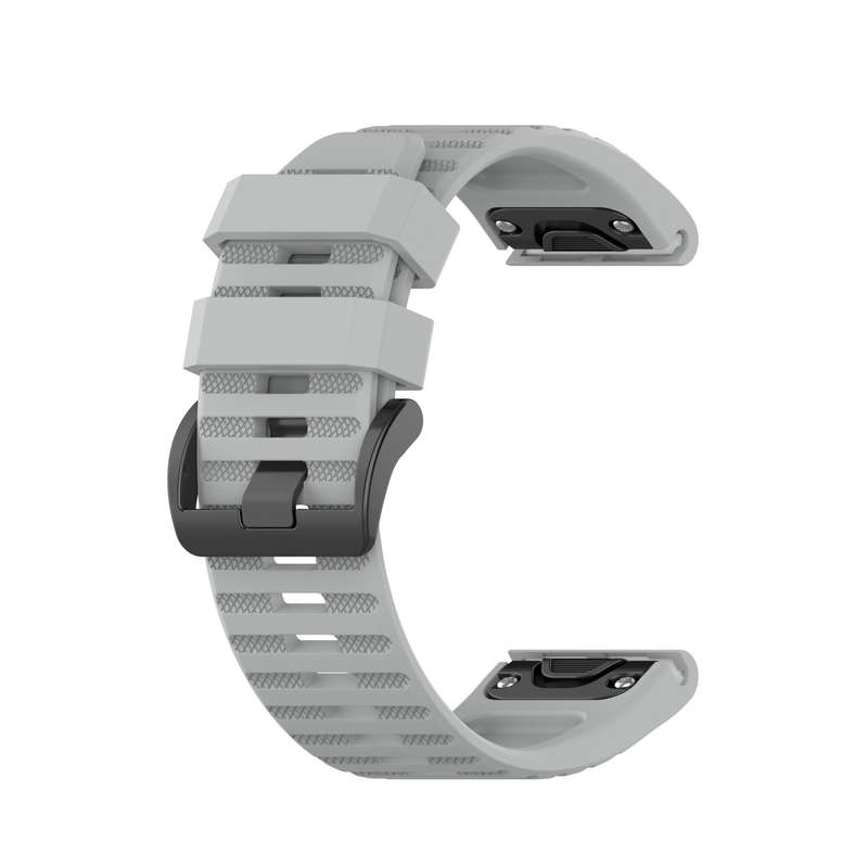 For Garmin Fenix 3 Sapphire Version 26mm Silicone Watch Band(Burgundy)