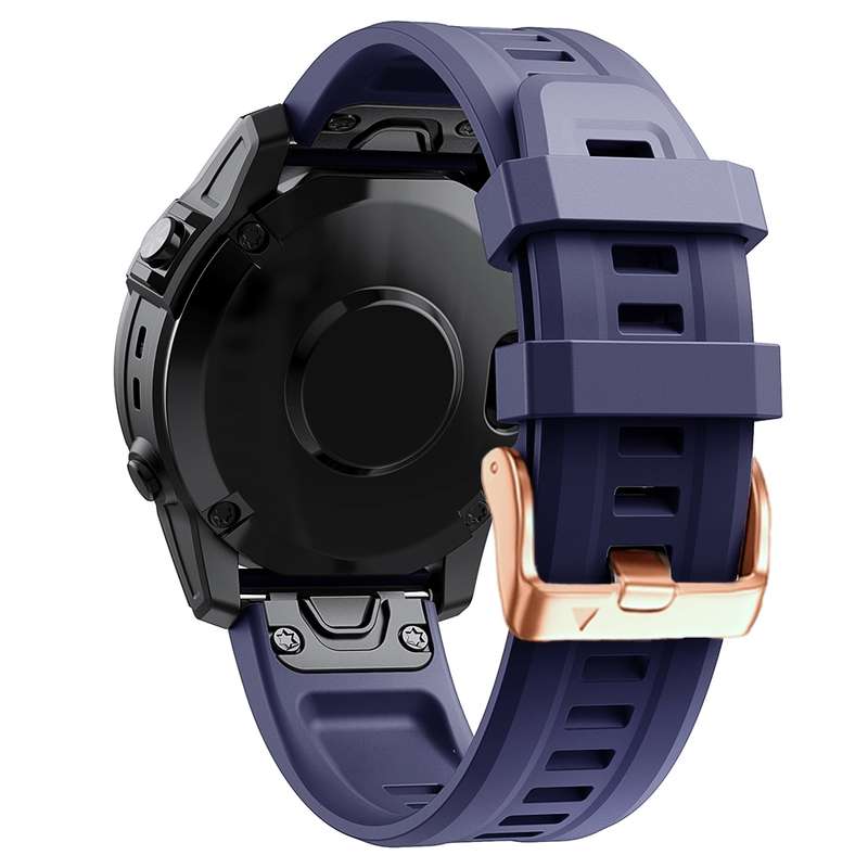 For Garmin Fenix 7s 20mm Silicone Watch Band(Orange)