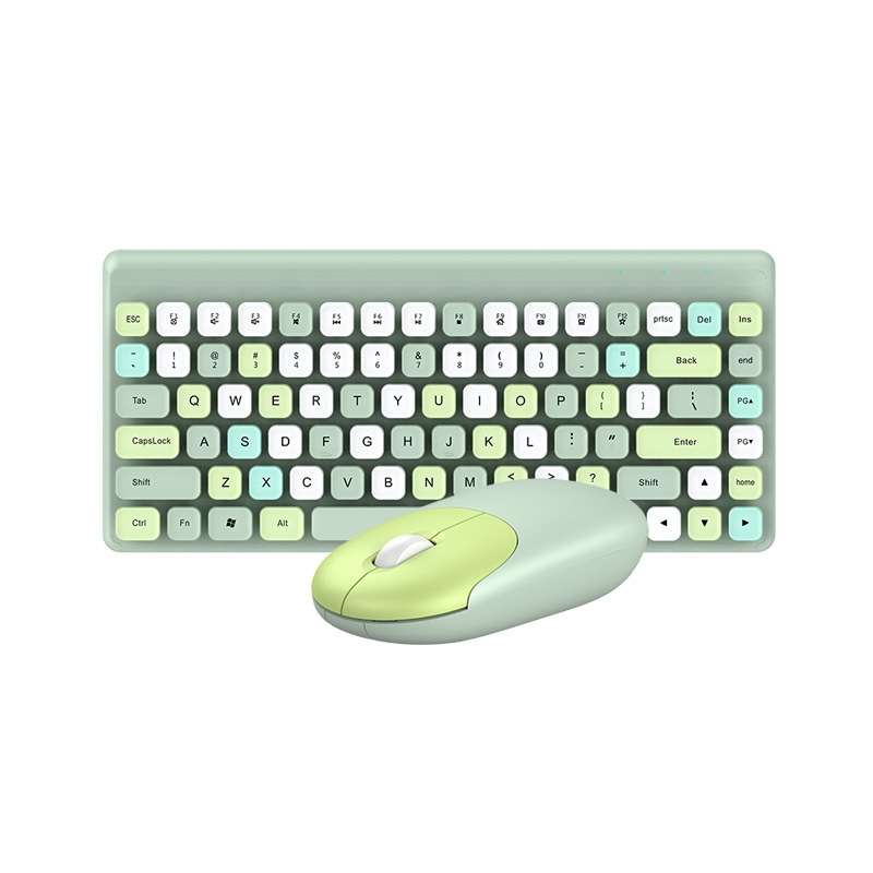 QW02 Wireless Keyboard Mouse Set(Pink)