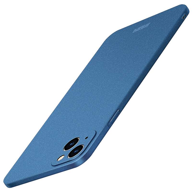 For iPhone 14 MOFI Fandun Series Frosted PC Ultra-thin Phone Case(Black)