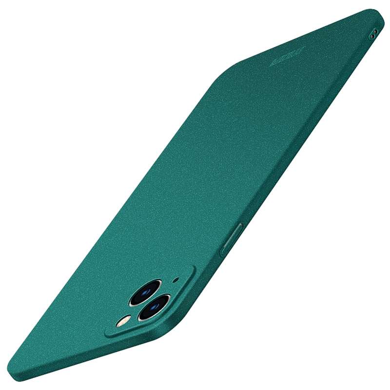 For iPhone 14 MOFI Fandun Series Frosted PC Ultra-thin Phone Case(Black)