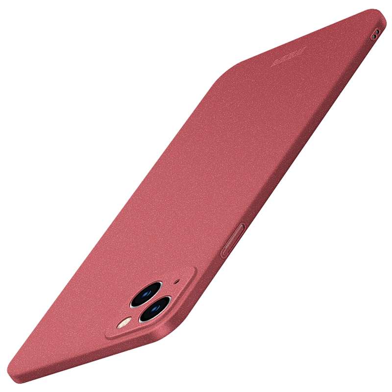 For iPhone 14 MOFI Fandun Series Frosted PC Ultra-thin Phone Case(Black)