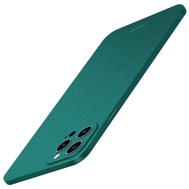 For iPhone 14 Pro Max MOFI Fandun Series Frosted PC Ultra-thin Phone Case(Gray)