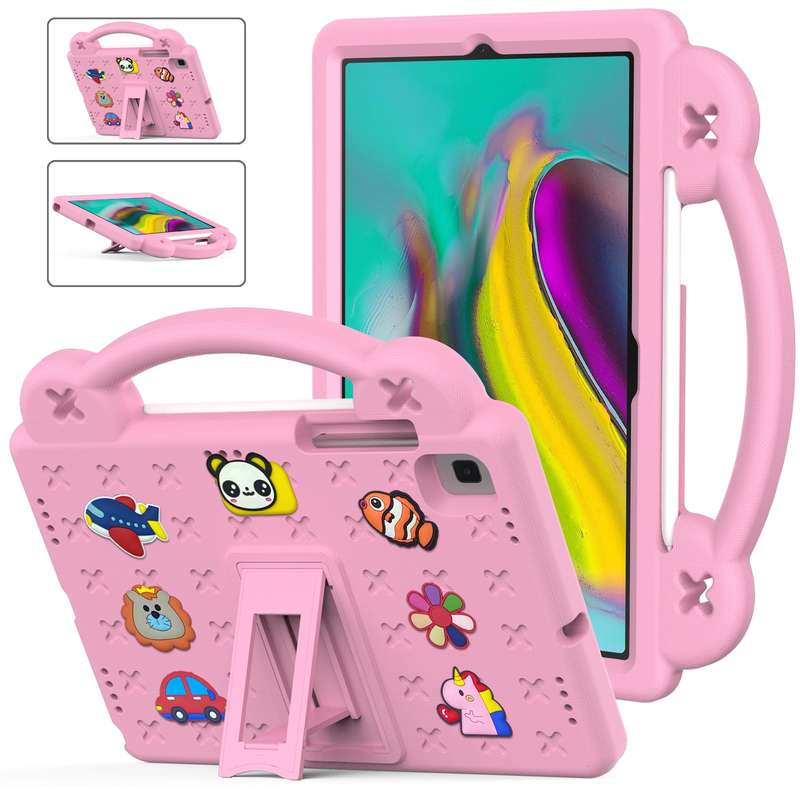 For Samsung Galaxy Tab S5e 10.5 2019 T720/T725 Handle Kickstand Children EVA Shockproof Tablet Case(