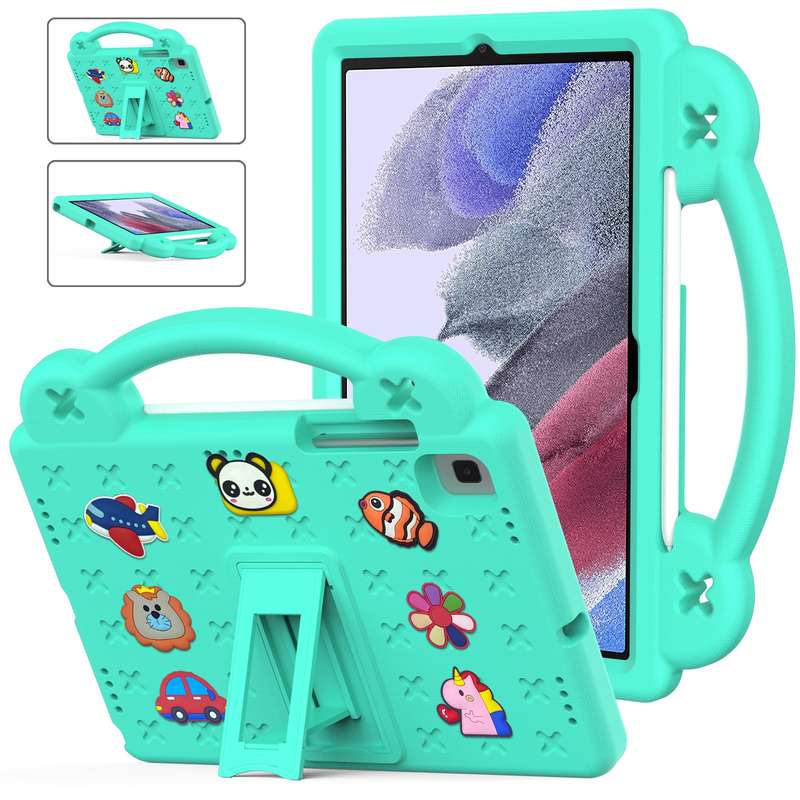 For Samsung Galaxy Tab A7 Lite 8.7 2021 T220/T225 Handle Kickstand Children EVA Shockproof Tablet Ca