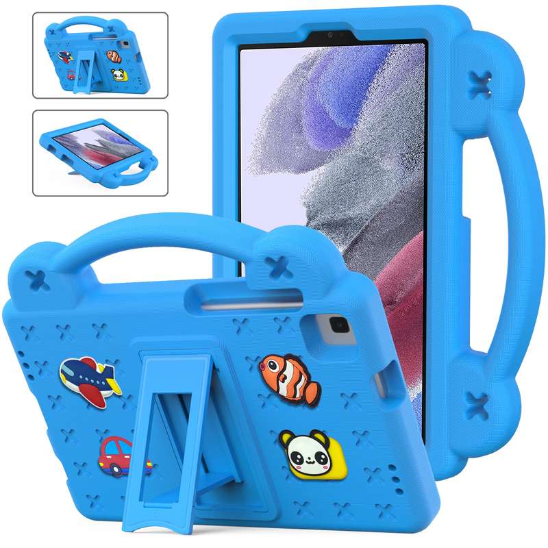 For Samsung Galaxy Tab A7 Lite 8.7 2021 T220/T225 Handle Kickstand Children EVA Shockproof Tablet Ca