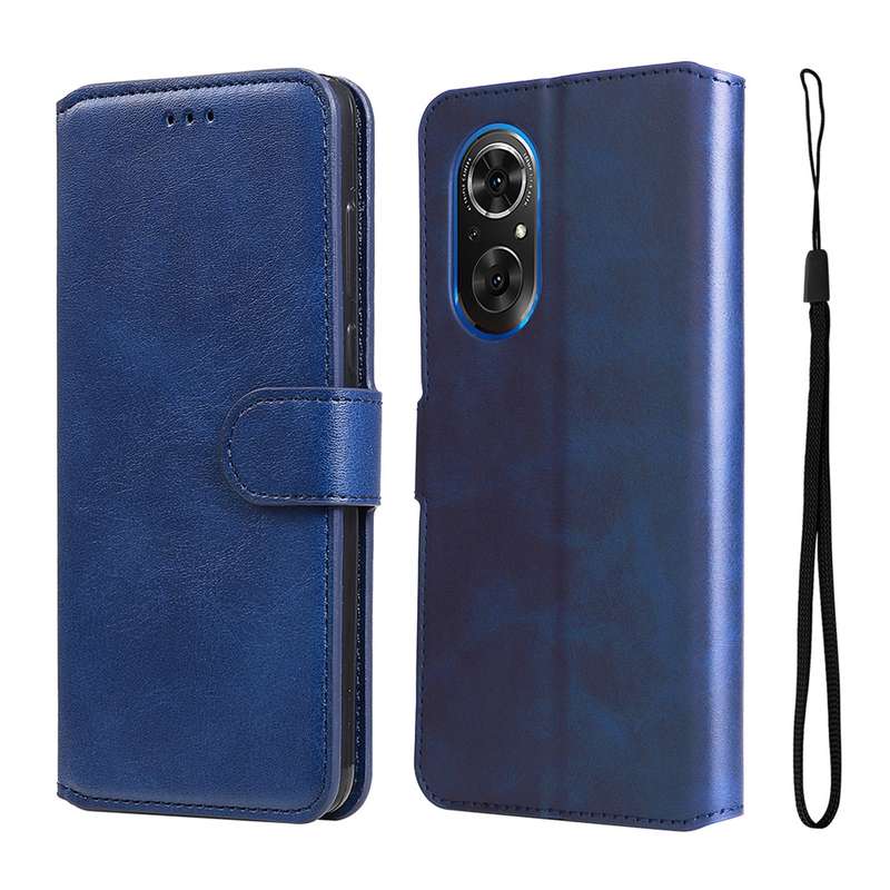 For Honor 50 SE / Huawei Nova 9 SE JUNSUNMAY Calf Texture Leather Phone Case(Pink)