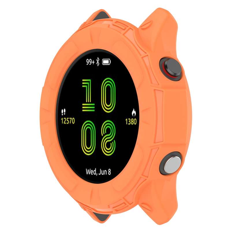 For Garmin Forerunner 955 Shockproof TPU Protective Watch Case(Black)
