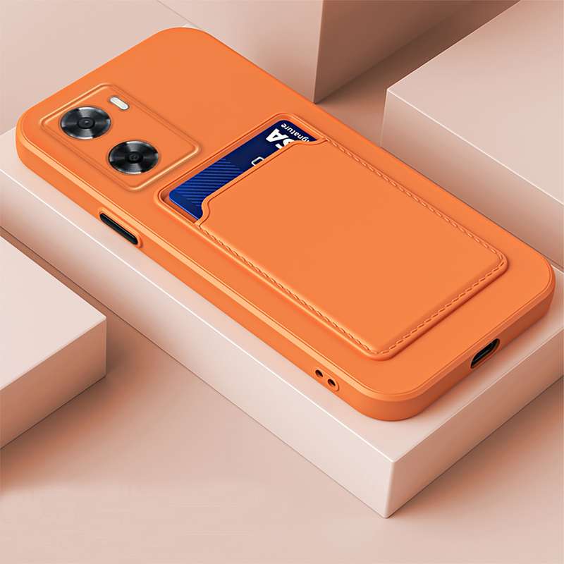 For vivo Y22 4G / Y22s 2022 4G Skin Feel Card TPU Contrast Color Button Phone Case(Black)